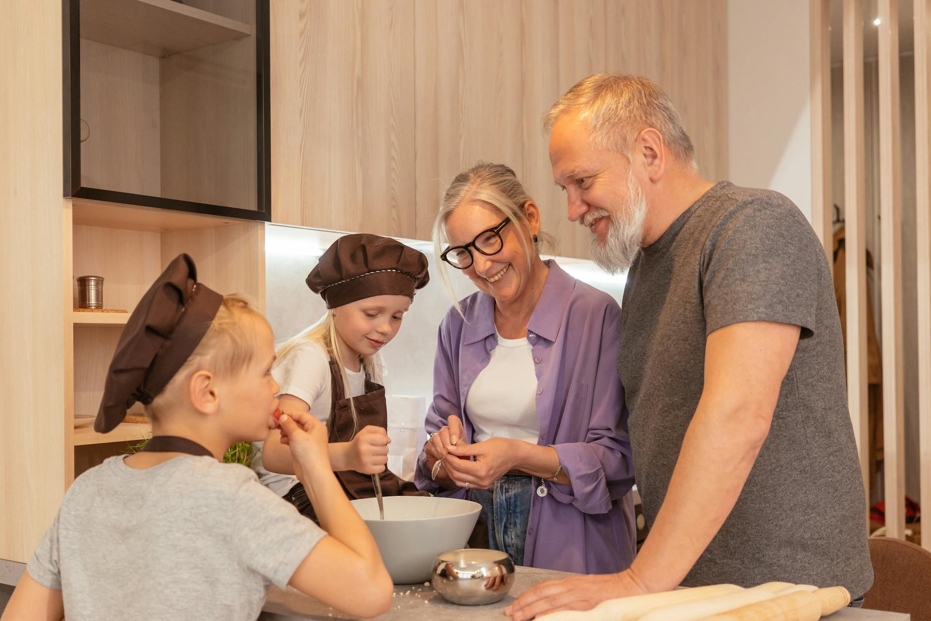 Picking a filial gift that isn't stuff — choosing based on feeling, not material
