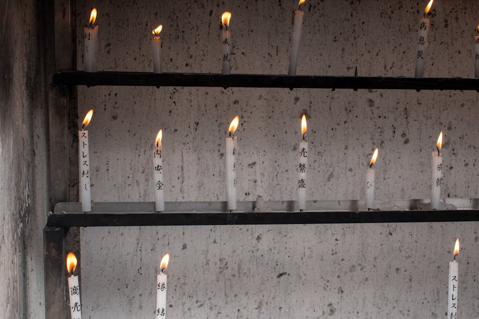 Warm scene of delivering prayer to someone important across religious frames