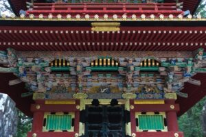 Shikoku buddhist temple pagoda representing the 88-temple pilgrimage