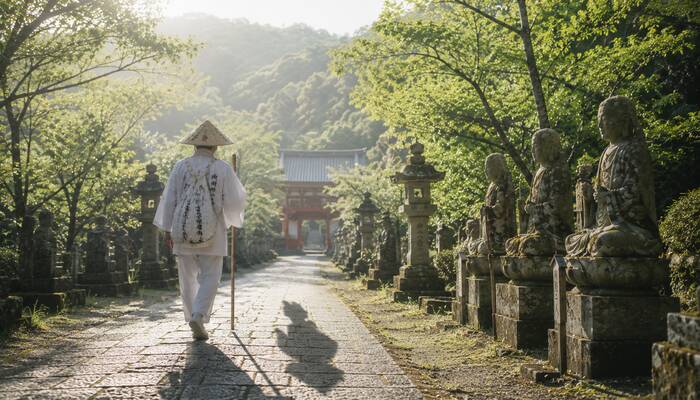 お遍路の「同行二人」の意味は「ひとりでも“ひとりじゃない”」ということ
