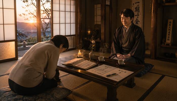 お遍路代行は比較より誰に頼むかの信頼感が大事という気持ちのシーン