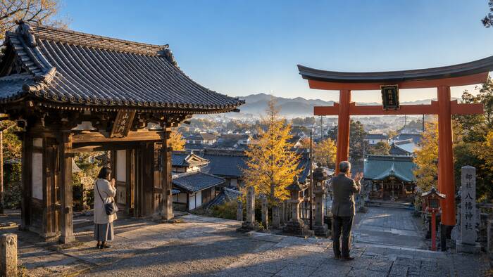 病気平癒の使い分けを考える静かなシーン