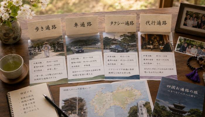 高齢者が選べる4つの参拝方法