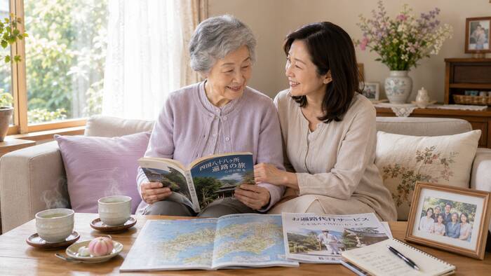 【同行できない】高齢の親を四国お遍路に連れて行けない悩みを解消する3つの選択肢