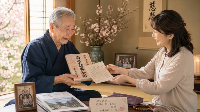 感謝を一生モノの形で親に届ける選択