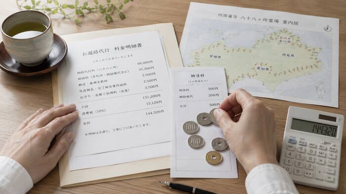 お遍路代行の料金相場はいくらかの目安