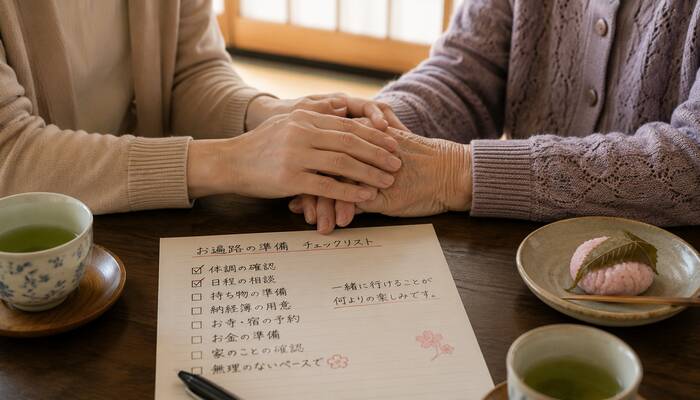還暦の母へのプレゼントで失敗しないため事前確認するイメージ