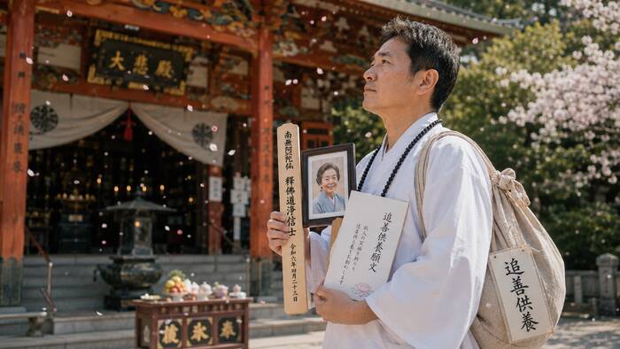 故人への追善供養を四国からの祈りで届けるお遍路の夕暮れ